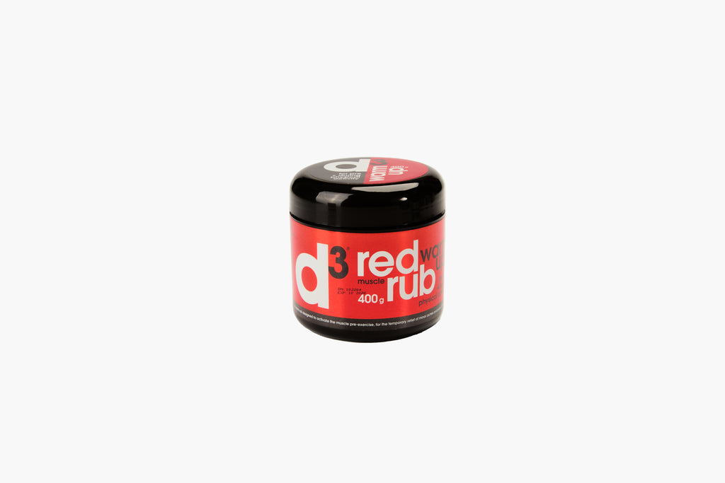 d3 Red Muscle Warm Up Rub