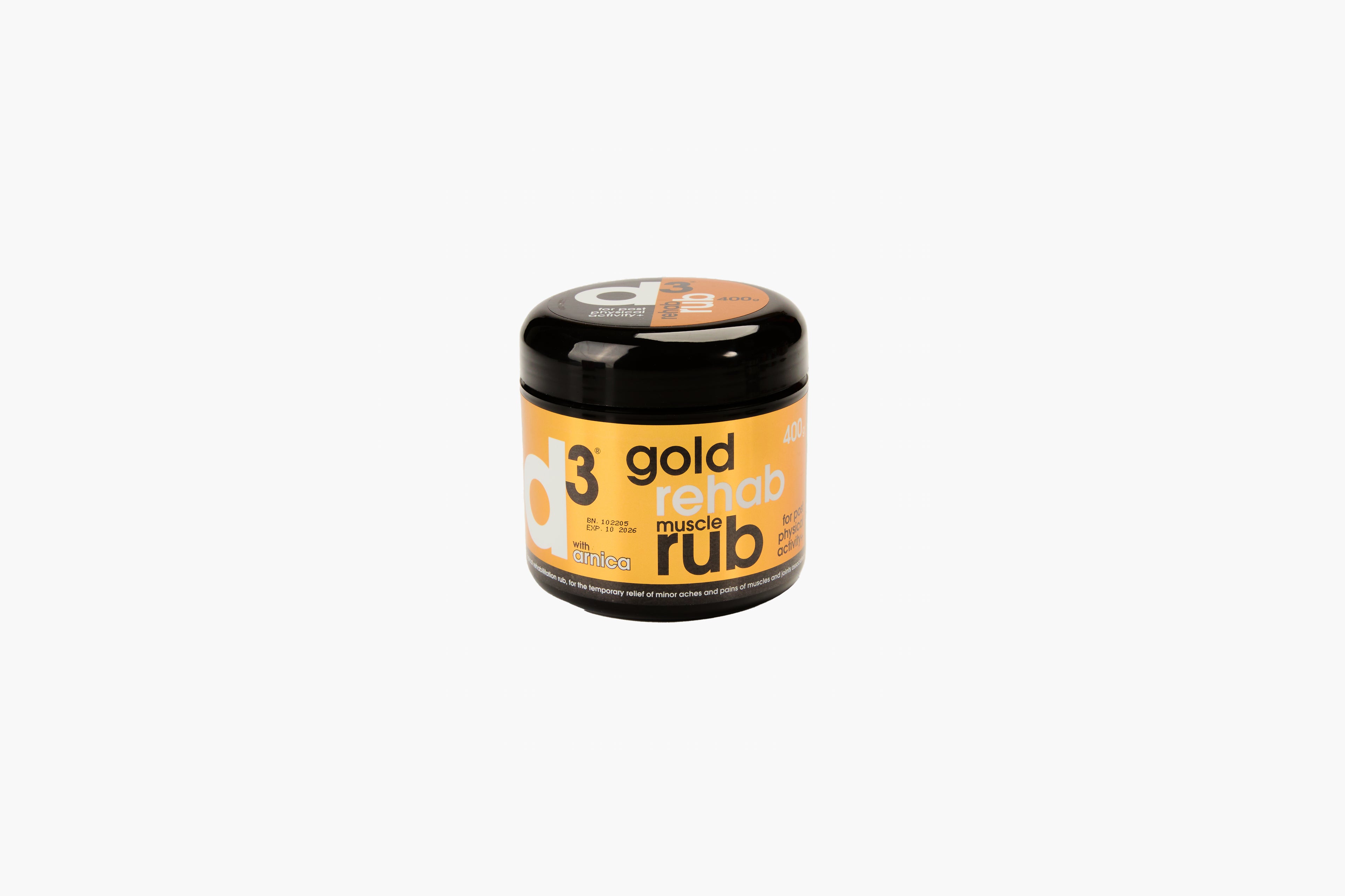 d3 Gold Rehab Muscle Rub