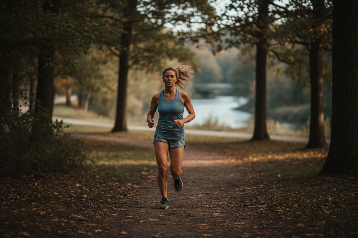 Natural Running Shot